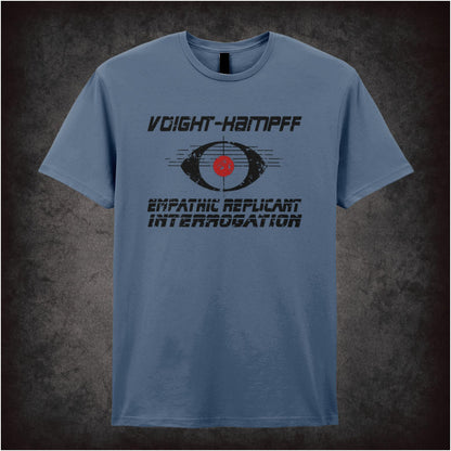 Voight-Kampff Empathic Replicant Interrogation – Softstyle Unisex Graphic T-Shirt
