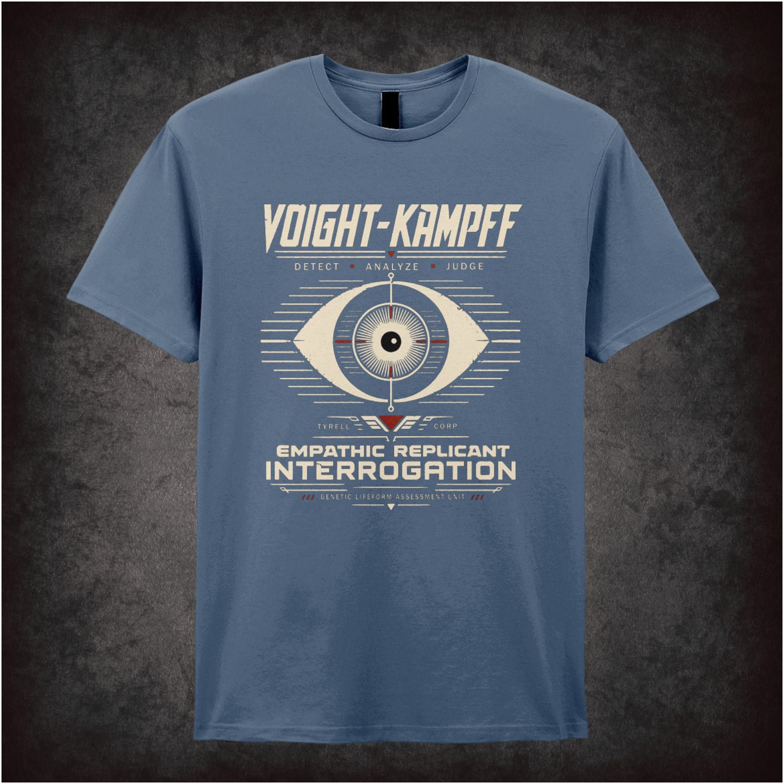 ‘Voight Kampff’ text logo T-shirt from Blade Runner