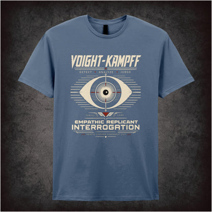 ‘Voight Kampff’ text logo T-shirt from Blade Runner