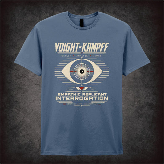 ‘Voight Kampff’ text logo T-shirt from Blade Runner