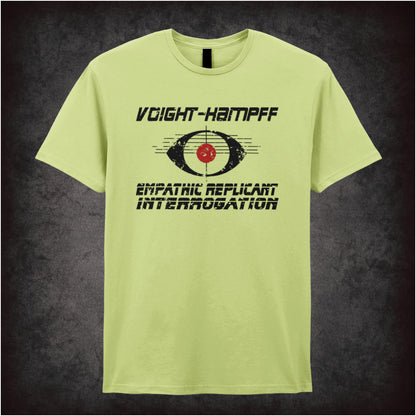 Voight-Kampff Empathic Replicant Interrogation – Softstyle Unisex Graphic T-Shirt