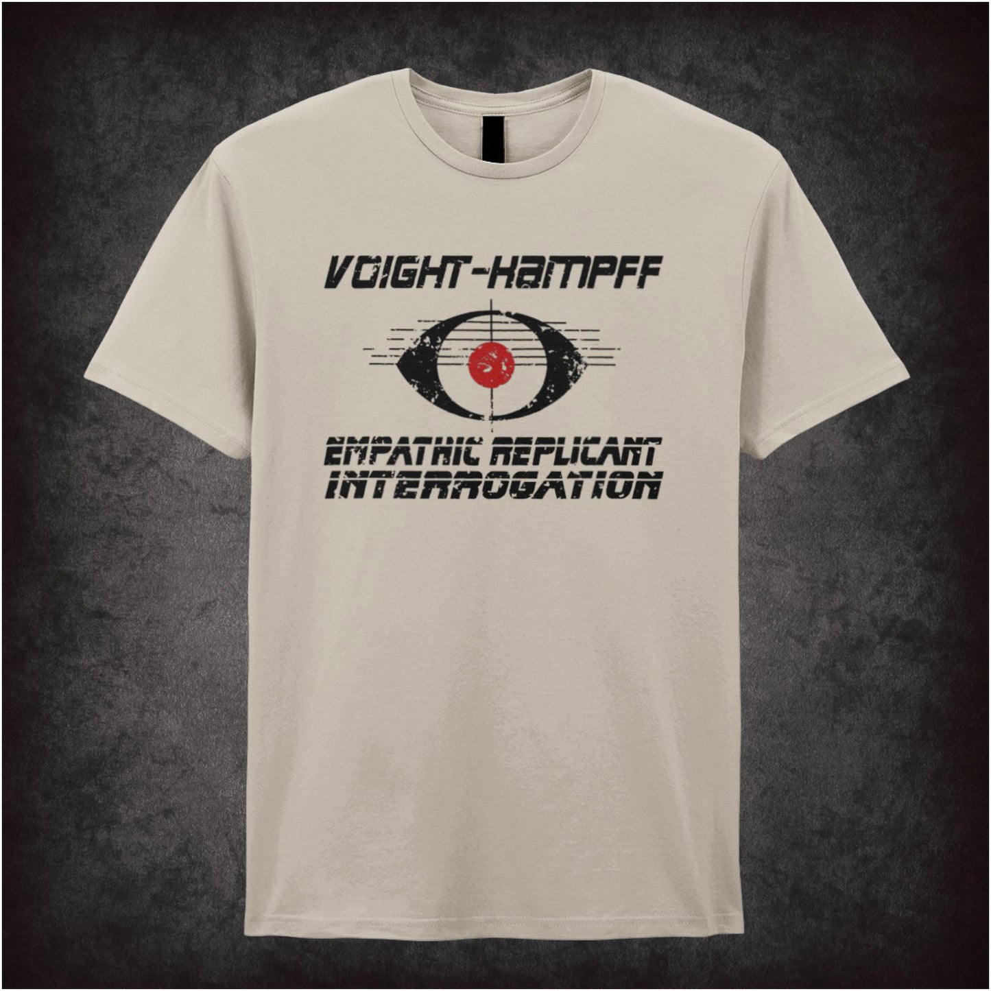 Voight-Kampff Empathic Replicant Interrogation – Softstyle Unisex Graphic T-Shirt