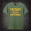 Fifteen Is My Limit on Schnitzengruben – Cult Comedy Graphic T-Shirt