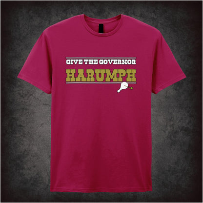 Give the Governor Harumph – Softstyle Unisex Graphic T-Shirt