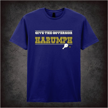 Give the Governor Harumph – Softstyle Unisex Graphic T-Shirt
