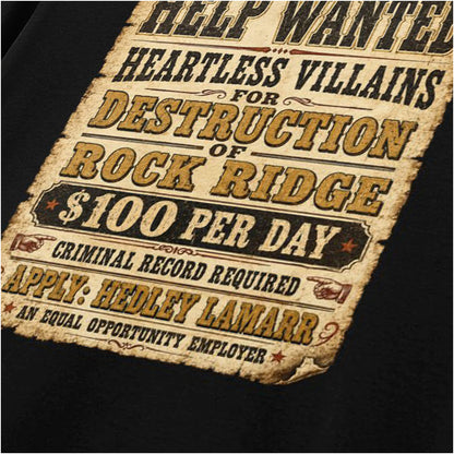 HELP WANTED POSTER