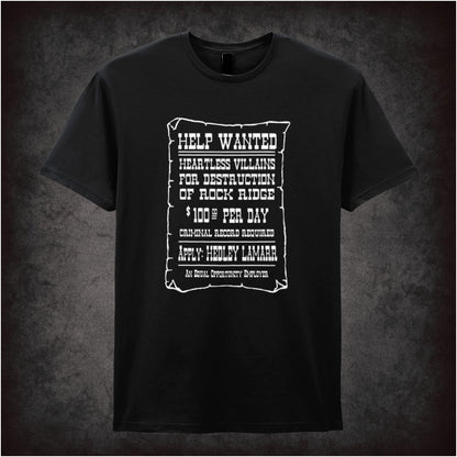 I Want Rustlers, Cutthroats, Murderers… – Softstyle Unisex Graphic T-Shirt