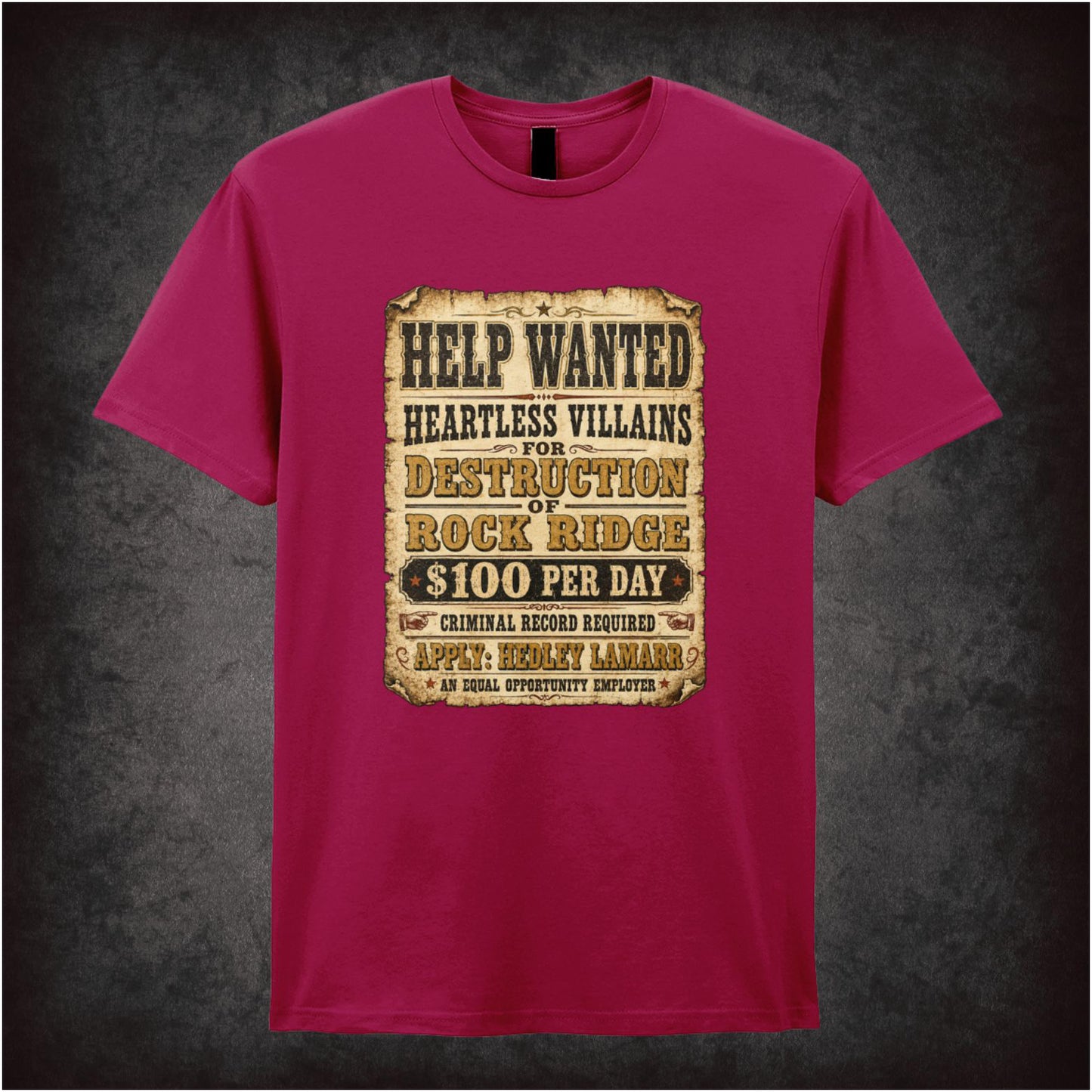 HELP WANTED POSTER