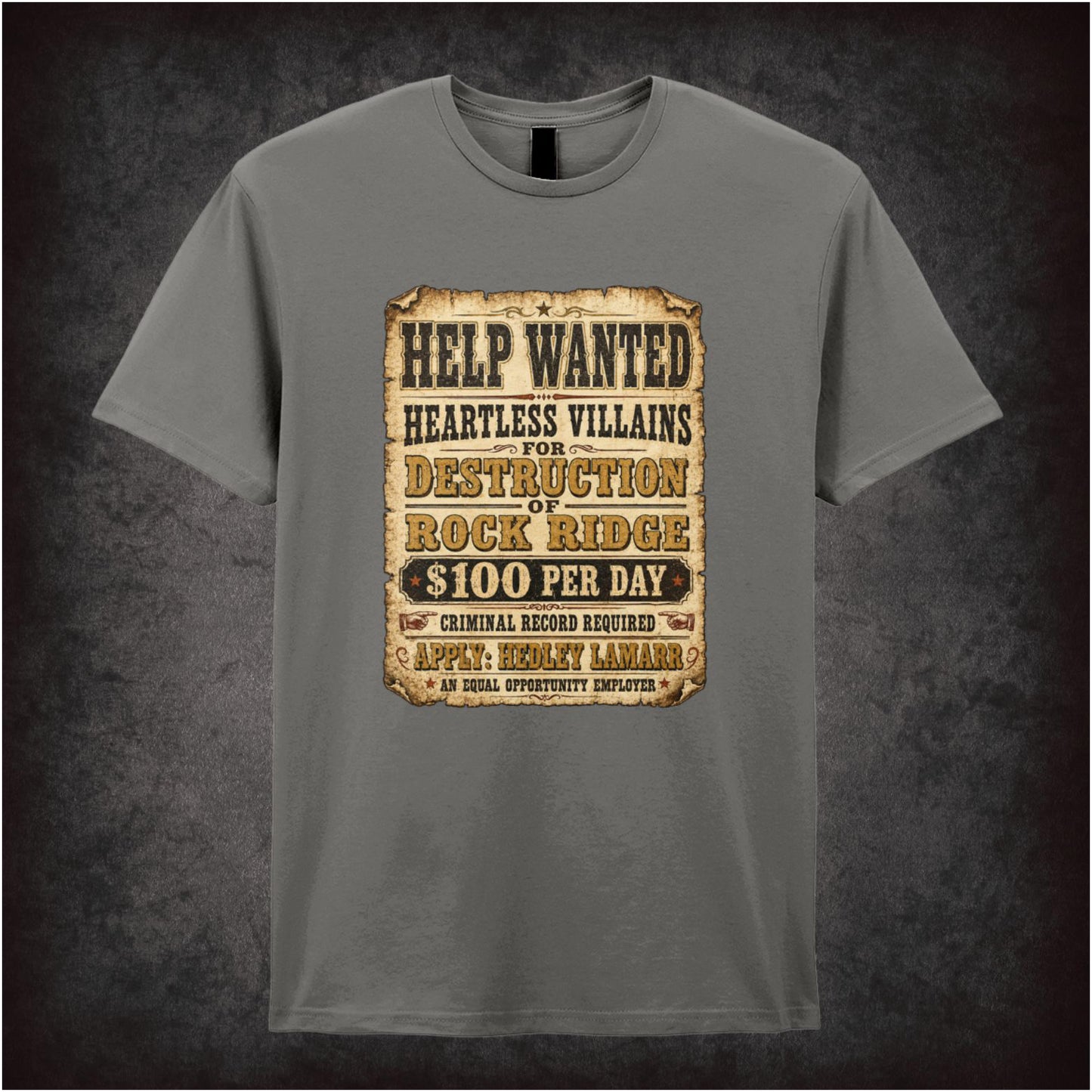 HELP WANTED POSTER