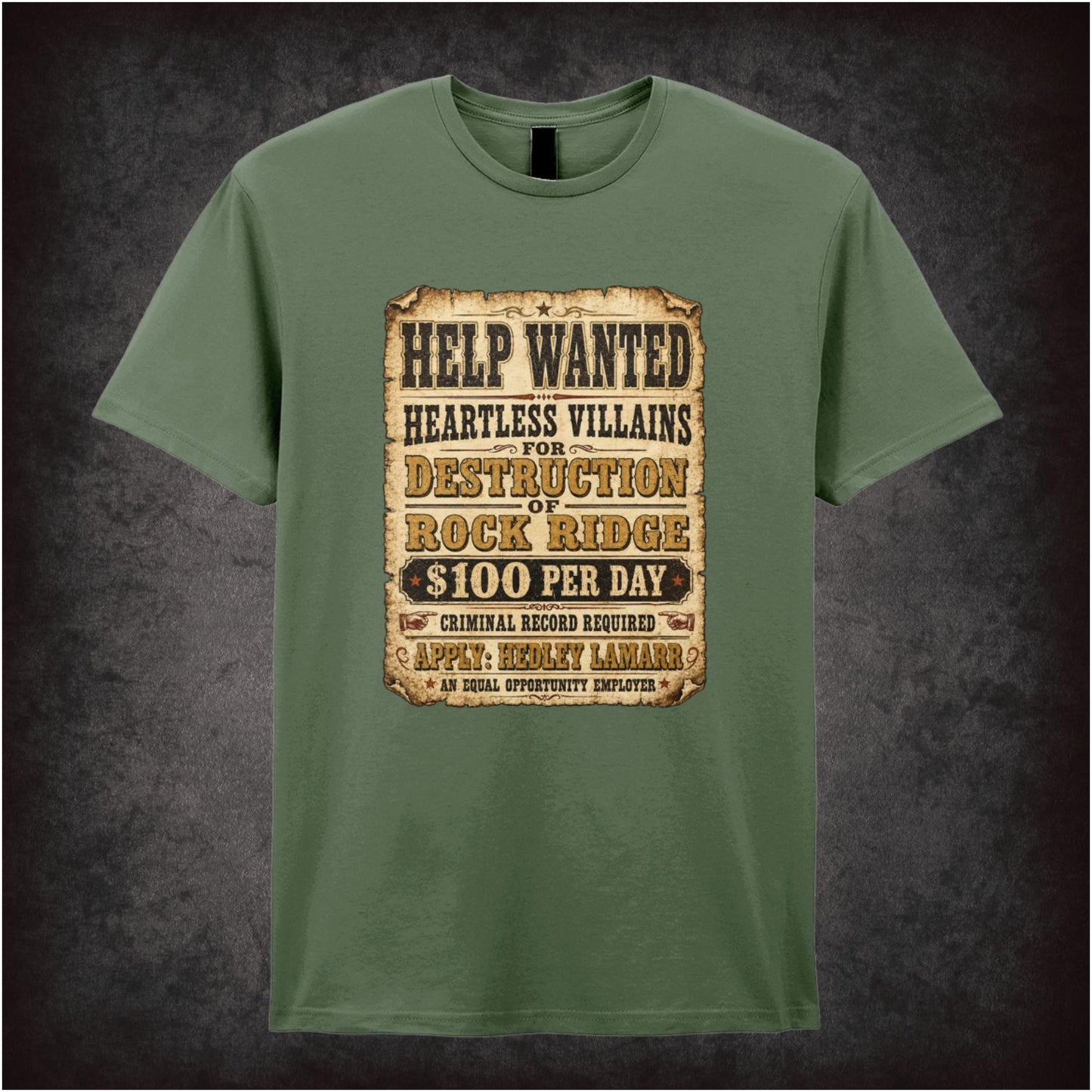HELP WANTED POSTER