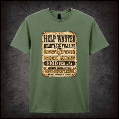 HELP WANTED POSTER