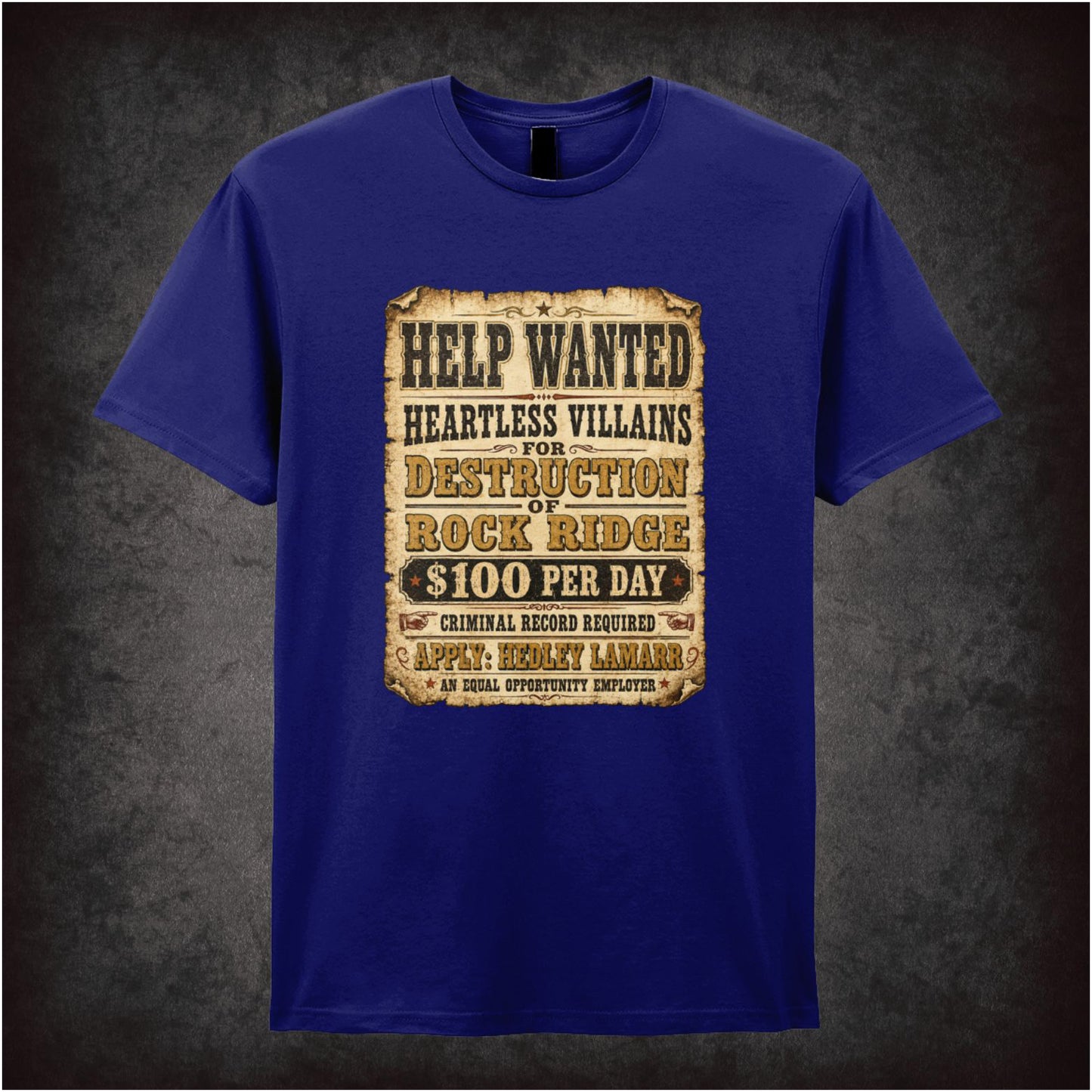 HELP WANTED POSTER