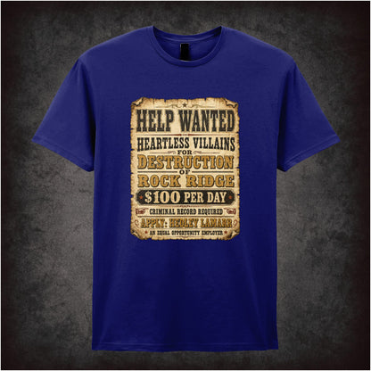 HELP WANTED POSTER