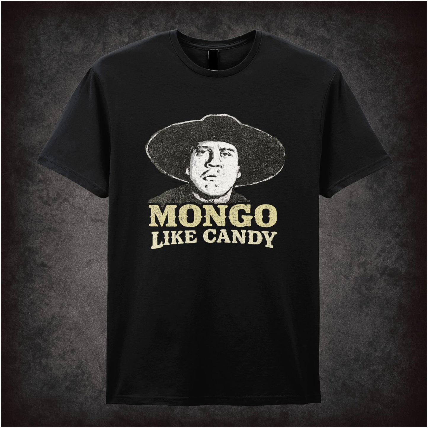 Mongo Like Candy – Cult Comedy Graphic T-Shirt