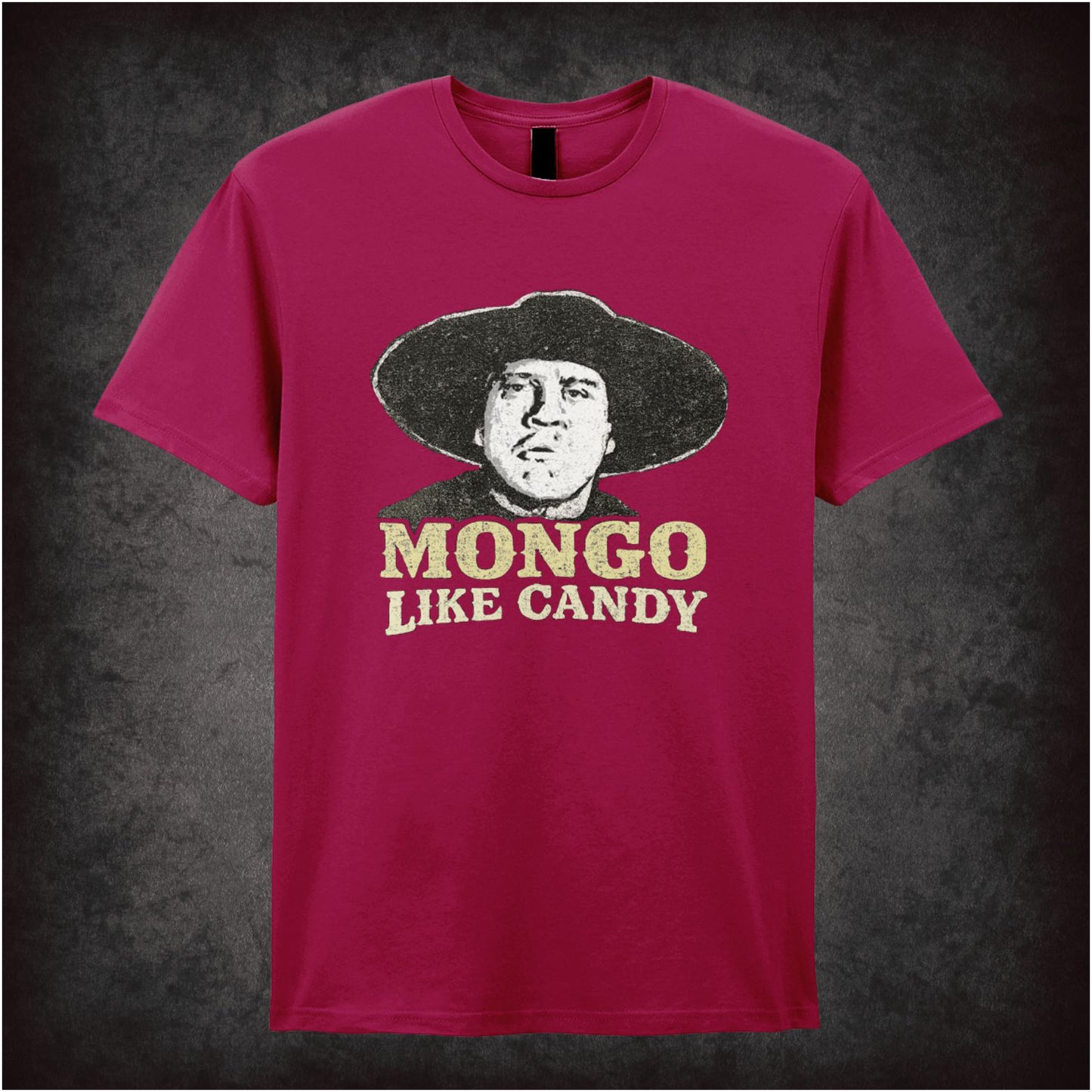 Mongo Like Candy – Cult Comedy Graphic T-Shirt