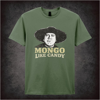 Mongo Like Candy – Cult Comedy Graphic T-Shirt