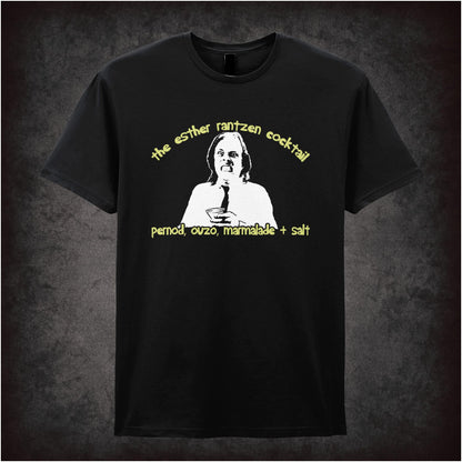 The Esther Rantzen Cocktail – Cult Comedy Graphic T-Shirt