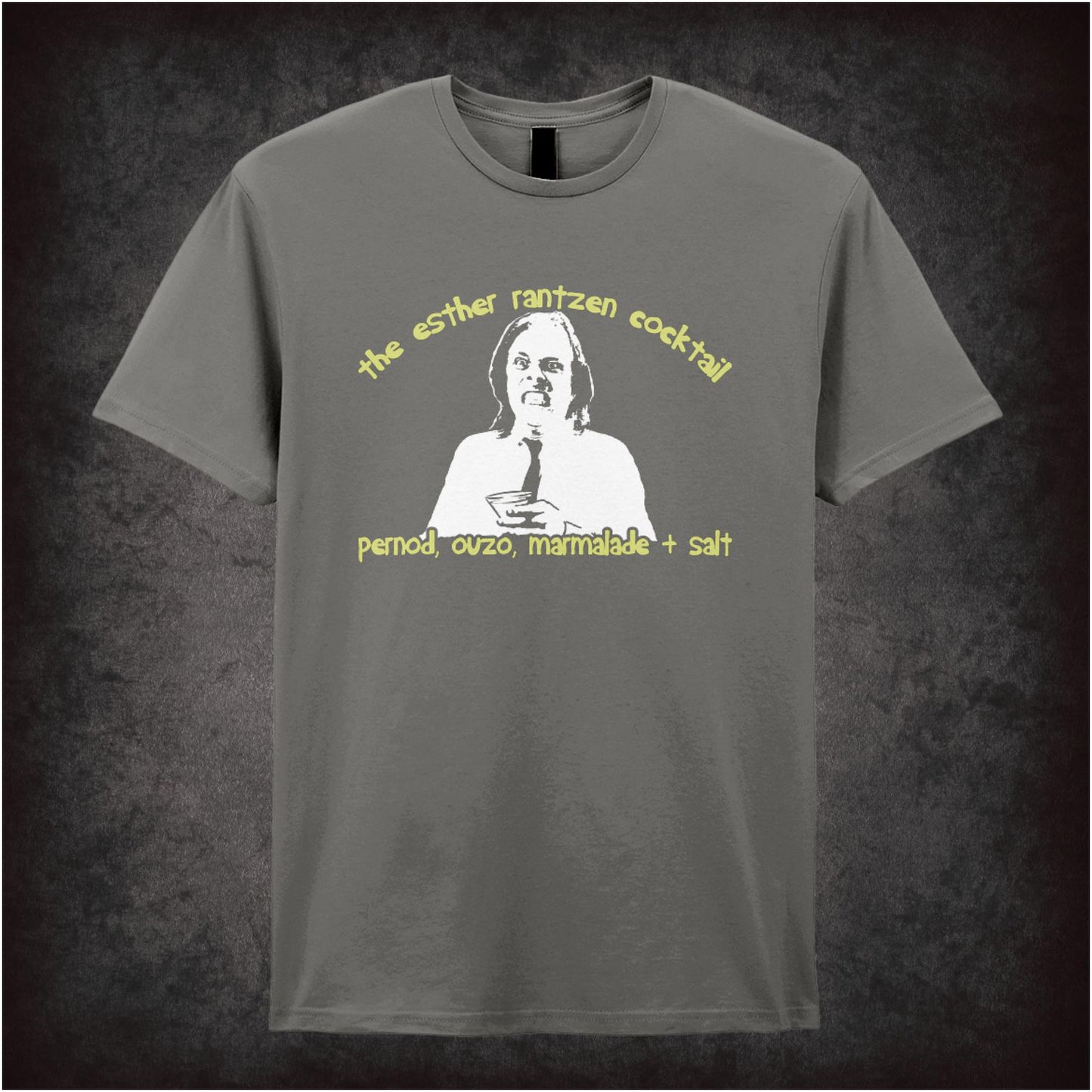 The Esther Rantzen Cocktail – Cult Comedy Graphic T-Shirt