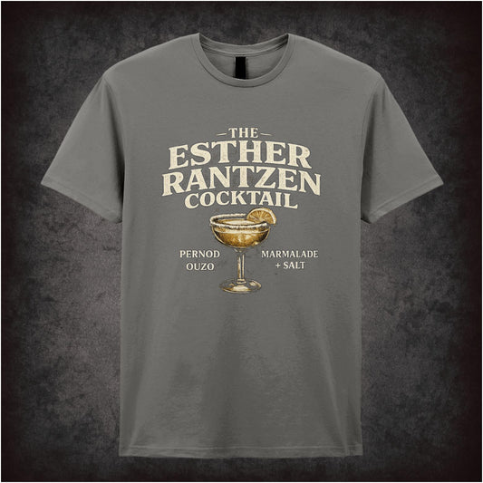 The Esther Rantzen Cocktail – Cult Comedy Graphic T-Shirt