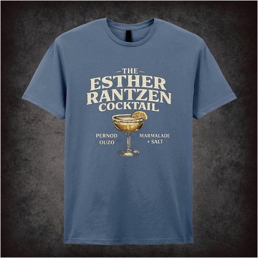 “‘The Esther Rantzen cocktail’ T-shirt from Bottom”