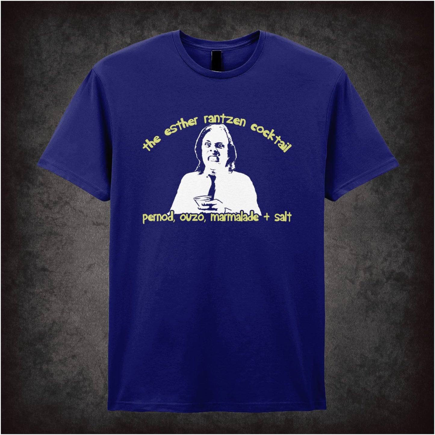 The Esther Rantzen Cocktail – Cult Comedy Graphic T-Shirt