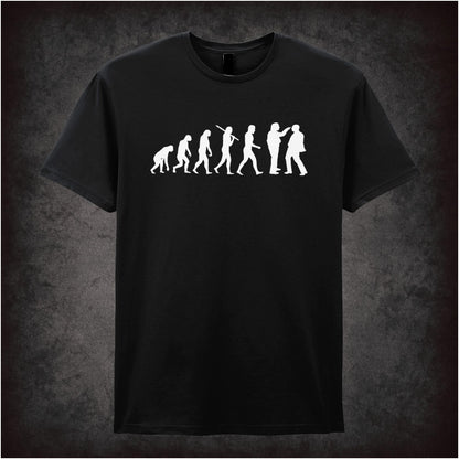 Evolution of Richie & Eddie – Cult Comedy Graphic T-Shirt