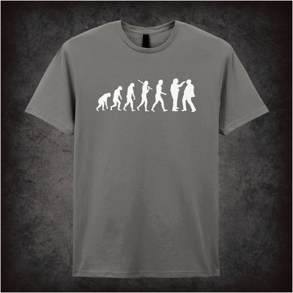 Evolution of Richie & Eddie – Cult Comedy Graphic T-Shirt