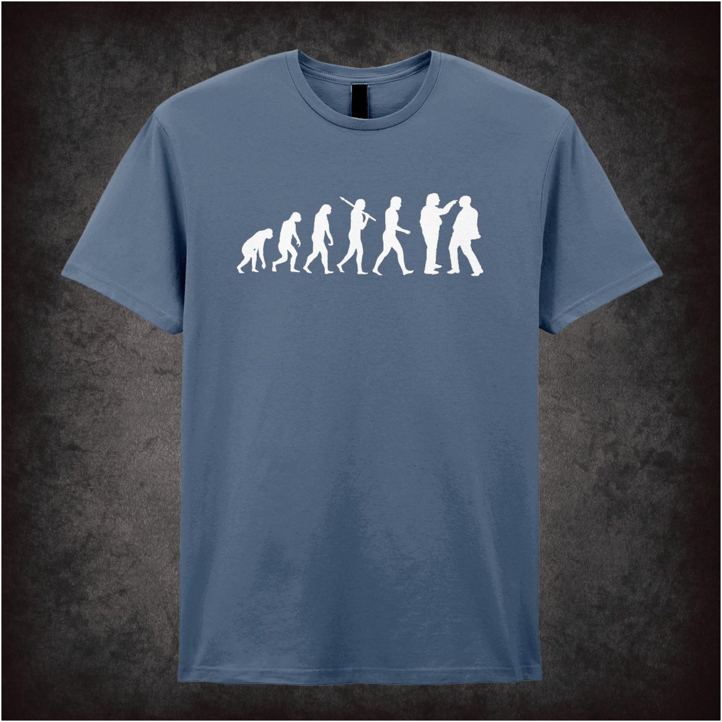 Evolution of Richie & Eddie – Cult Comedy Graphic T-Shirt