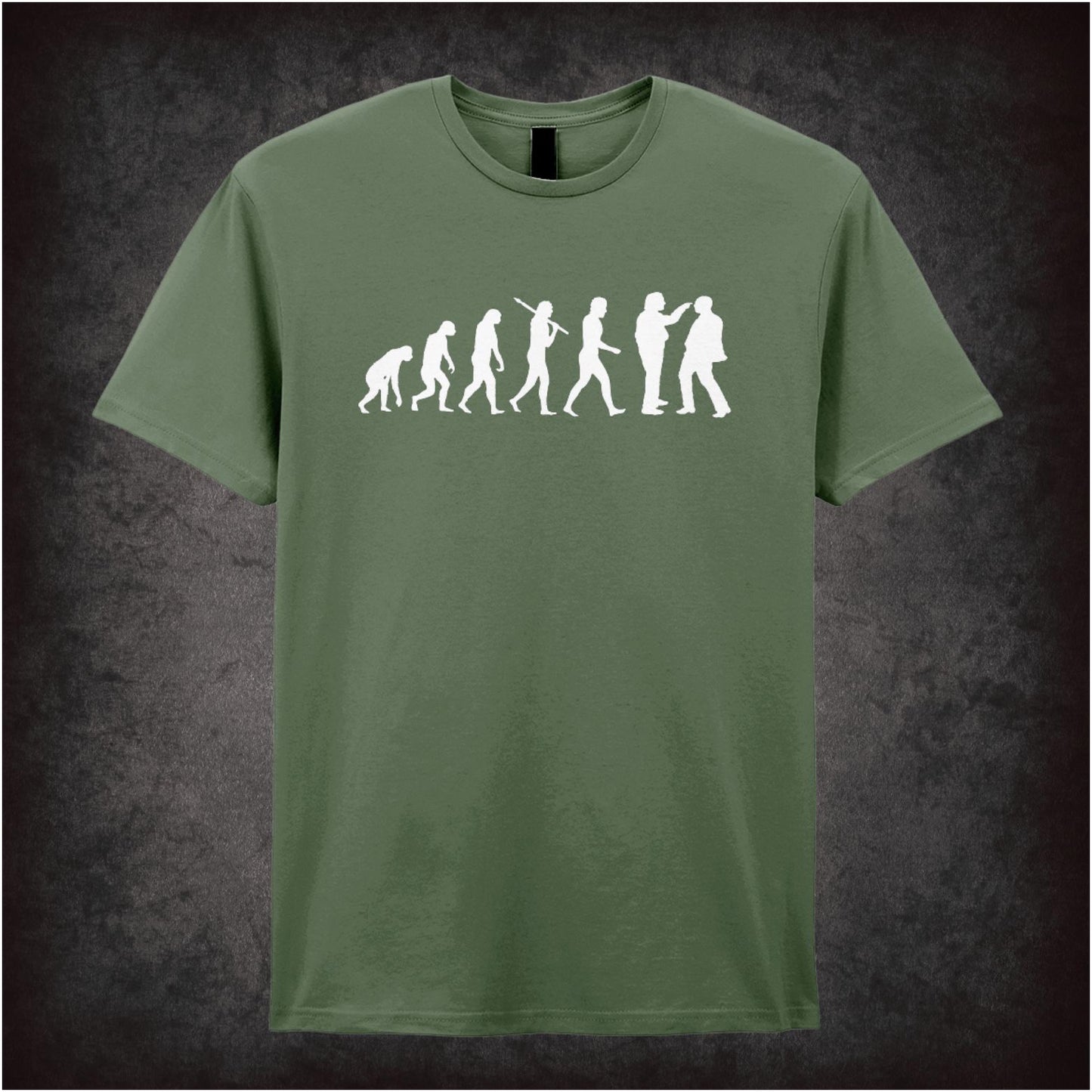 Evolution of Richie & Eddie – Cult Comedy Graphic T-Shirt