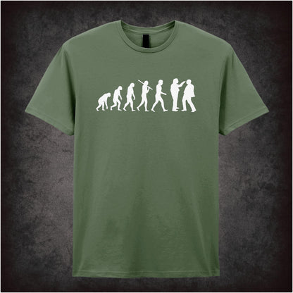 Evolution of Richie & Eddie – Cult Comedy Graphic T-Shirt