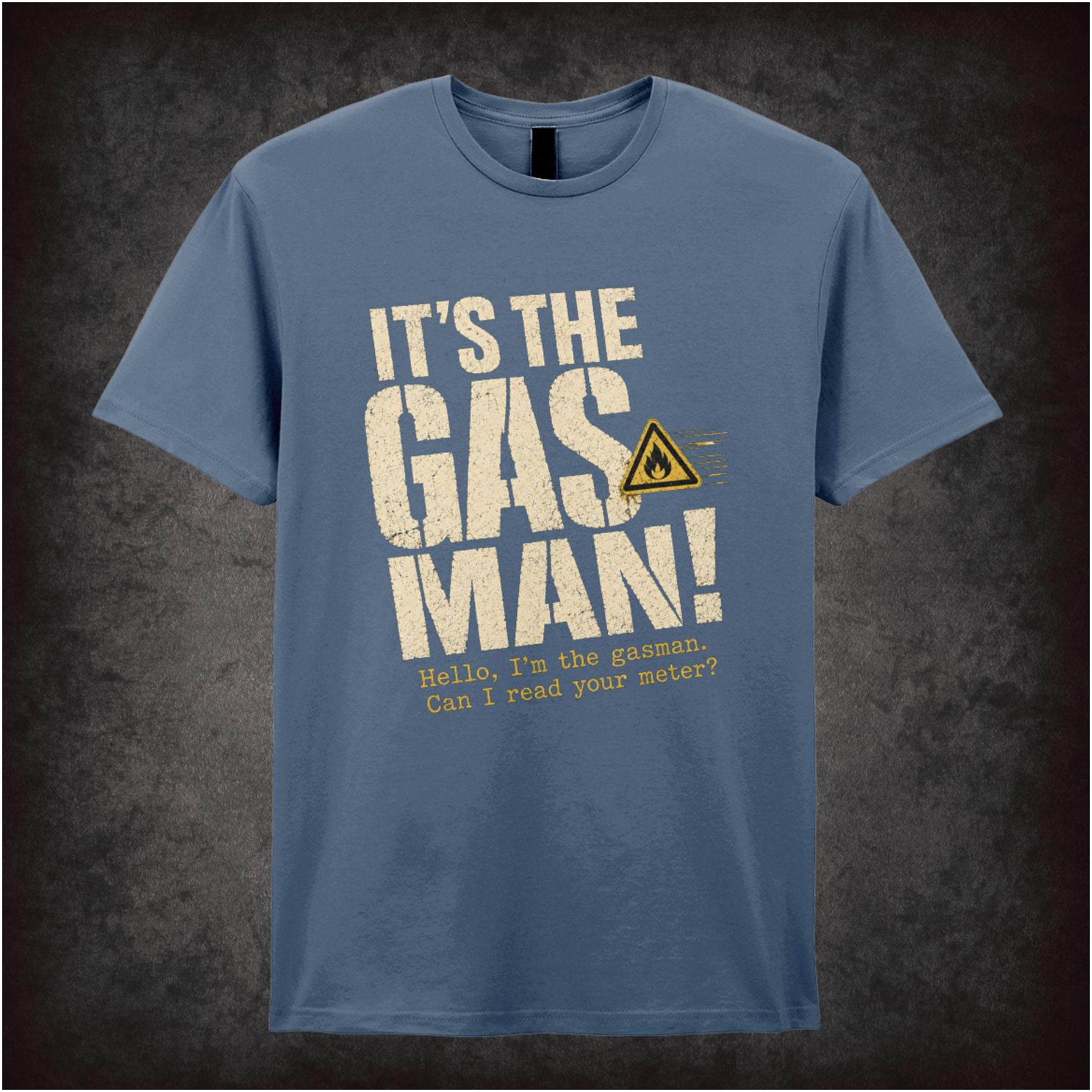 “‘It’s the gas man!’ Richie & Eddie T-shirt from Bottom”