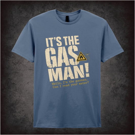 “‘It’s the gas man!’ Richie & Eddie T-shirt from Bottom”