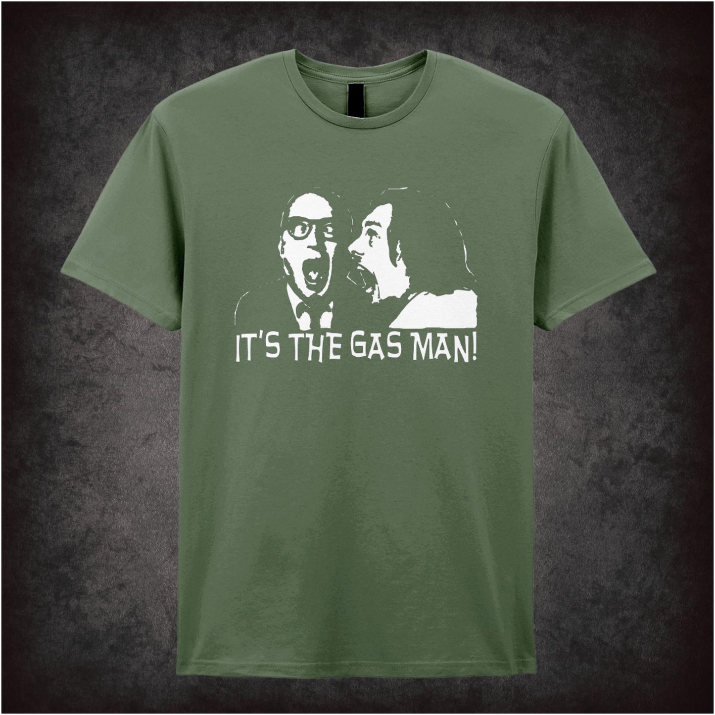 It’s The Gas Man – Cult Comedy Graphic T-Shirt