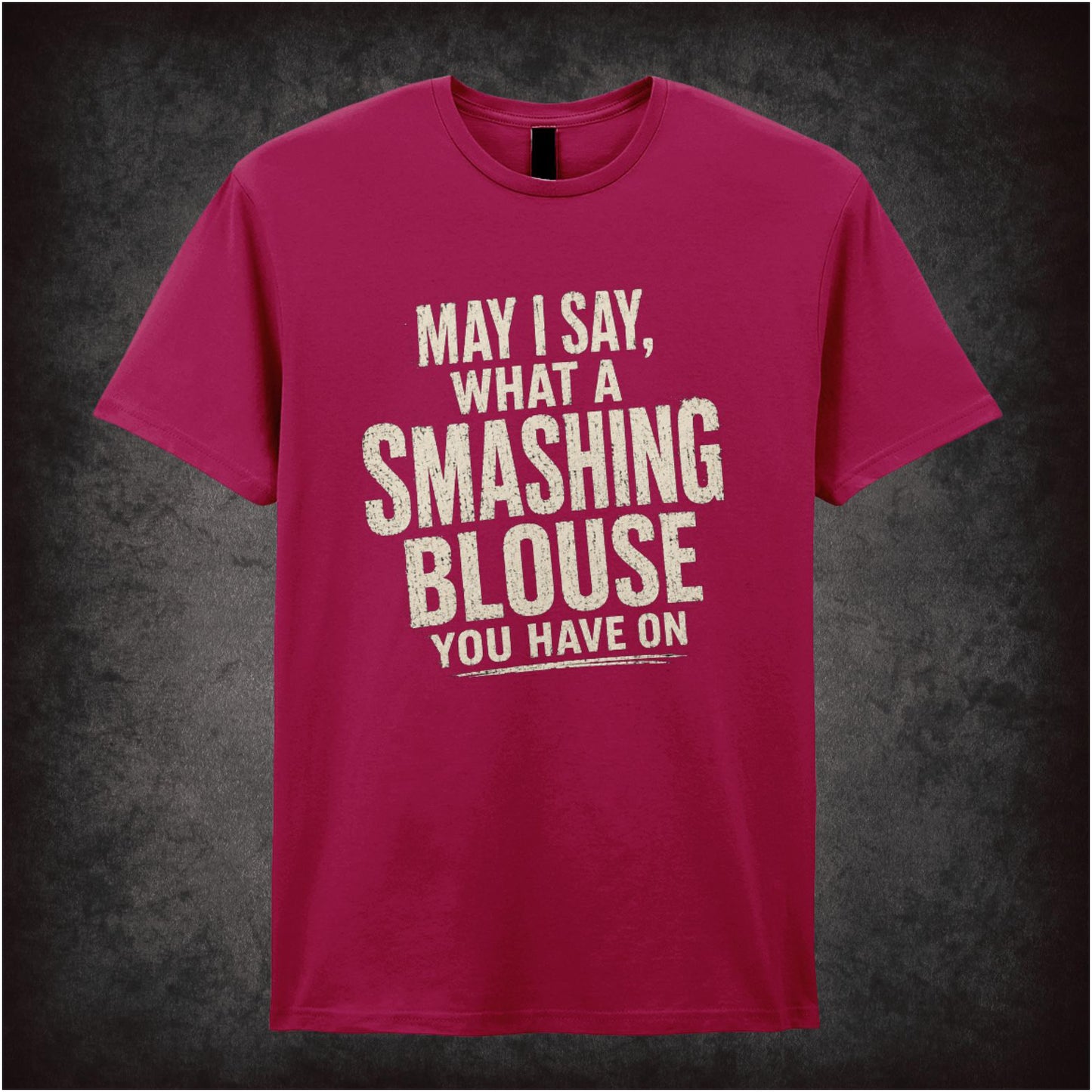 “Richie ‘May I say what a smashing blouse you have on’ T-shirt from Bottom”