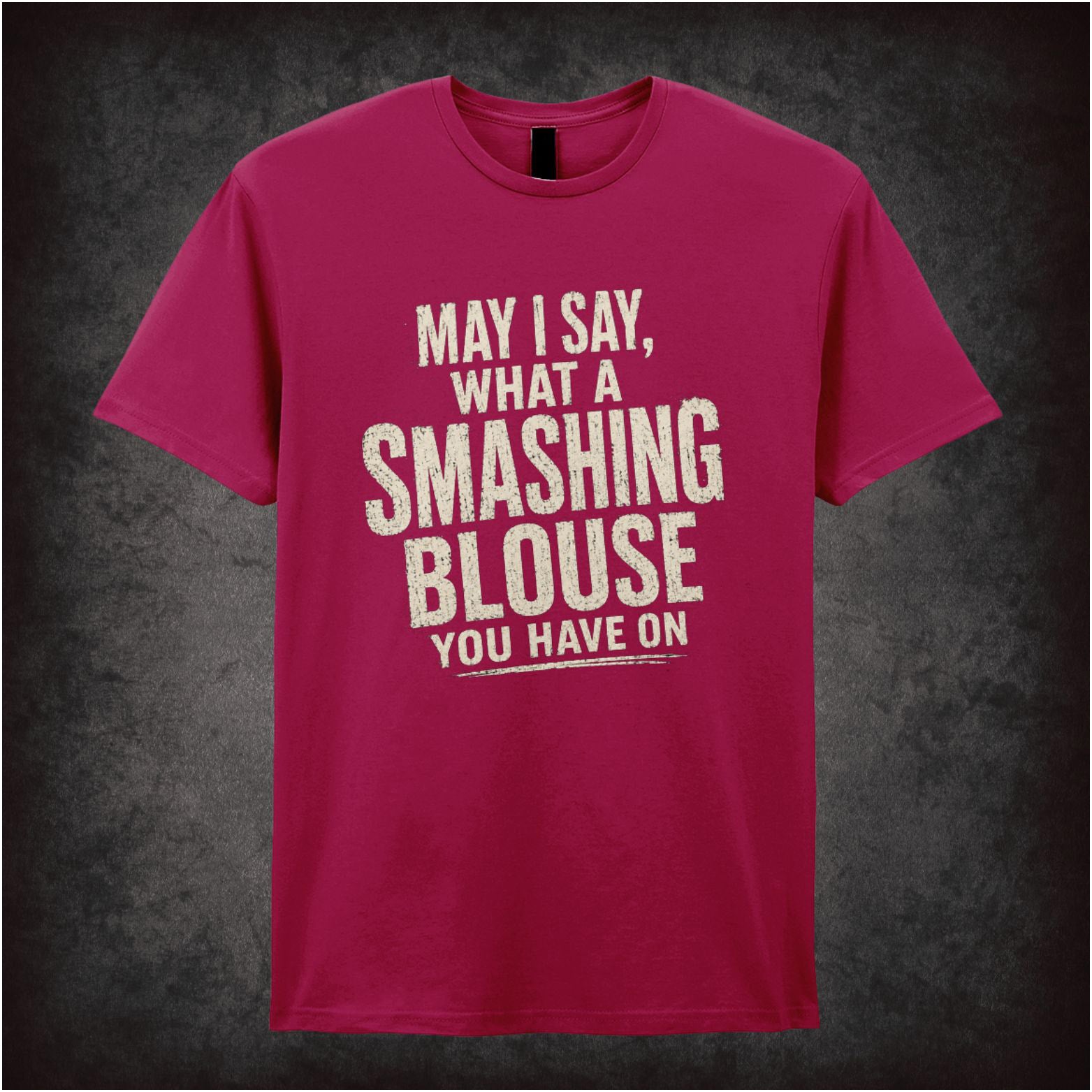 “Richie ‘May I say what a smashing blouse you have on’ T-shirt from Bottom”