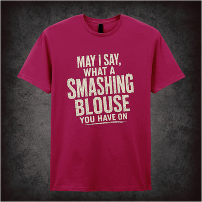 “Richie ‘May I say what a smashing blouse you have on’ T-shirt from Bottom”