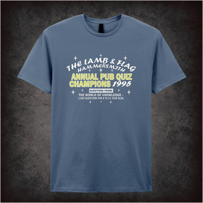 The Lamb and Flag Pub Quiz Champions 1995 – Cult Comedy Graphic T-Shirt