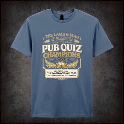 THE LAMB AND FLAG PUB QUIZ CHAMPIONS 1995