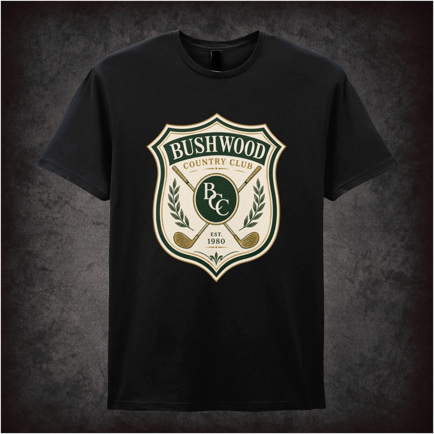 BUSHWOOD COUNTRY CLUB BADGE