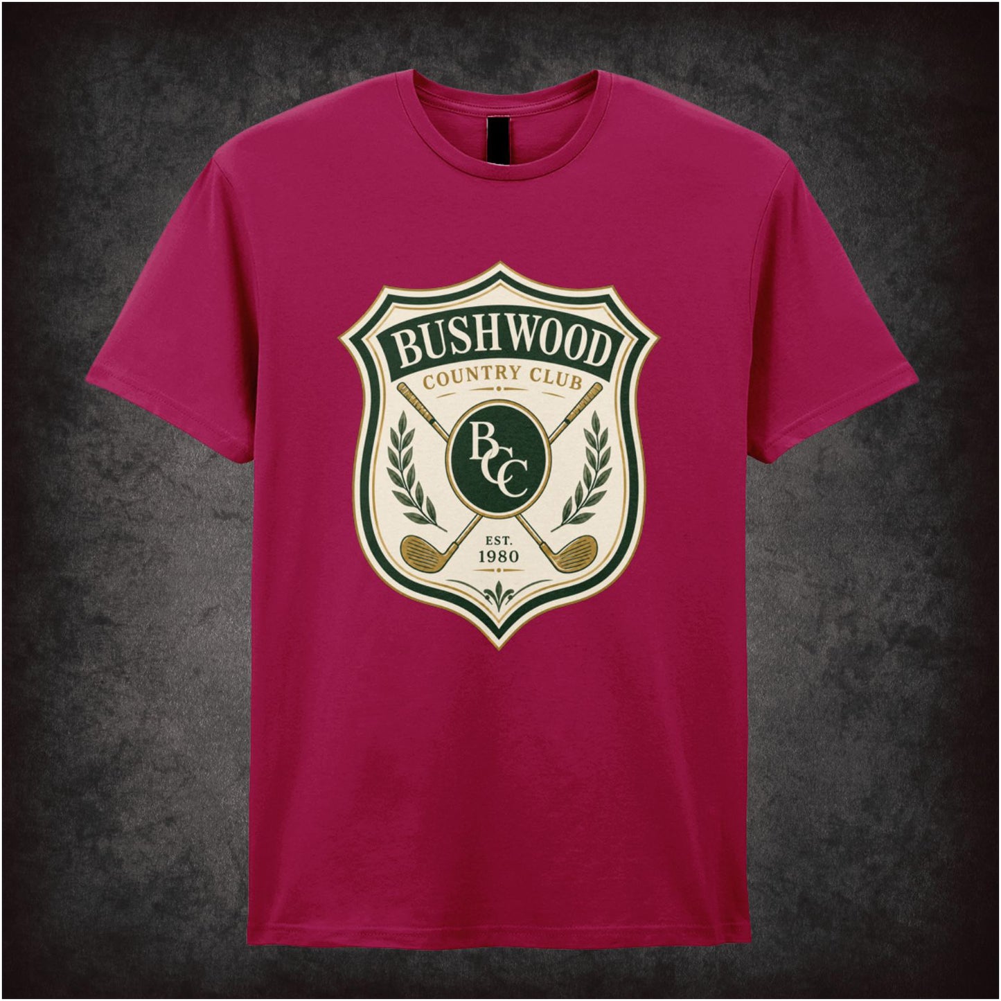 ‘bushwood country club badge’ T-shirt from Caddyshack