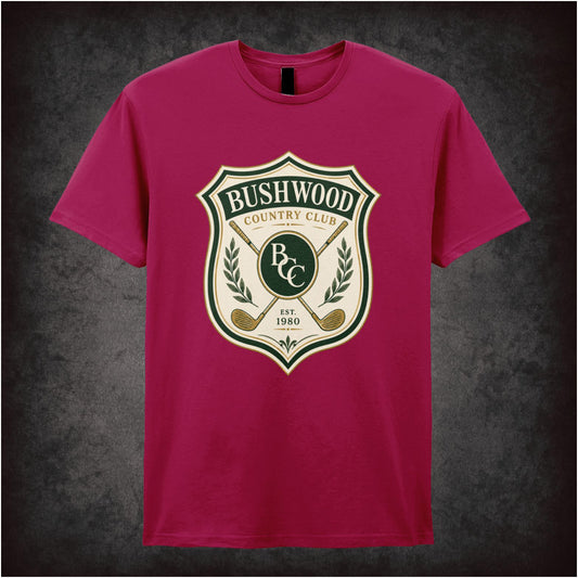 ‘bushwood country club badge’ T-shirt from Caddyshack