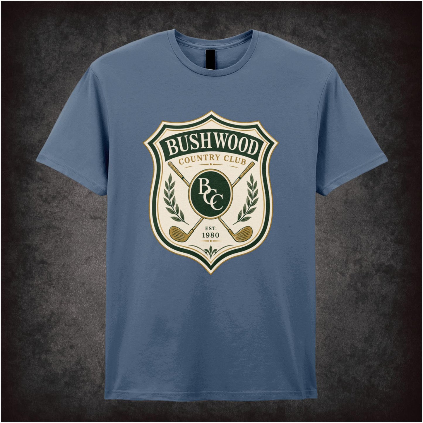BUSHWOOD COUNTRY CLUB BADGE