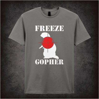 Freeze Gopher – Softstyle Unisex Graphic T-Shirt
