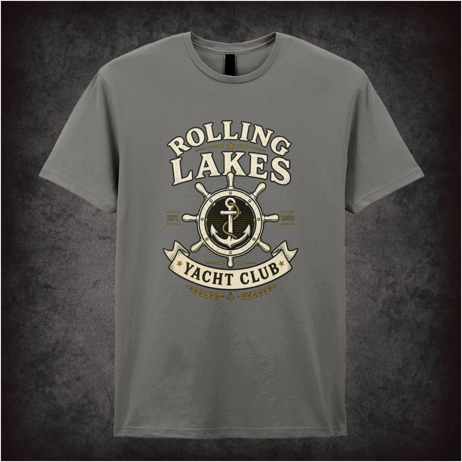 Rolling Lakes Yacht Club logo T-shirt from Caddyshack