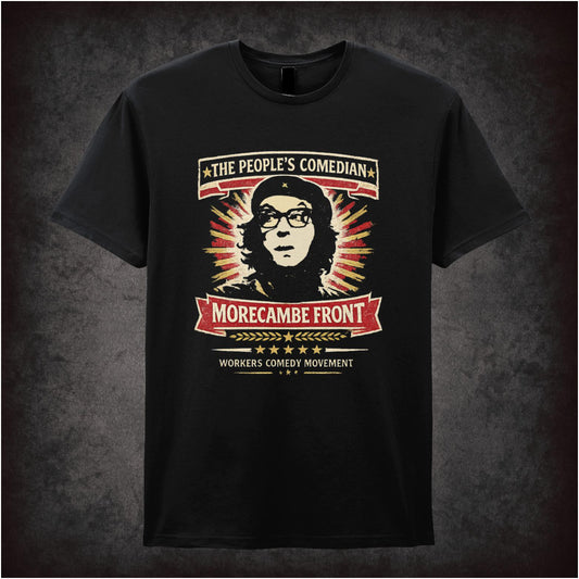 “Eric Morecambe Che Guevara-style portrait T-shirt from Eric Morecambe”