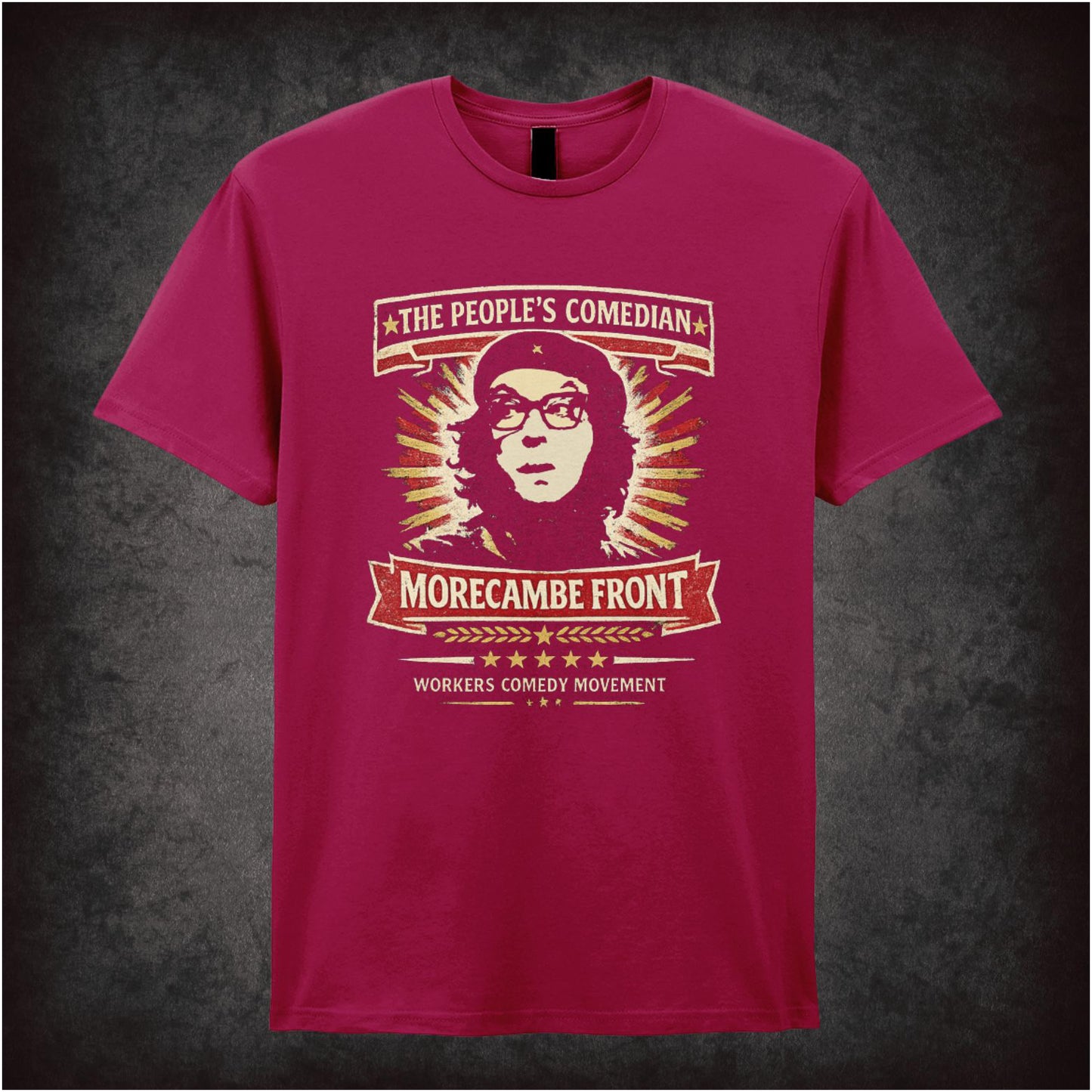 Eric Morecambe – Che Guevara Style – Cult Comedy Graphic T-Shirt