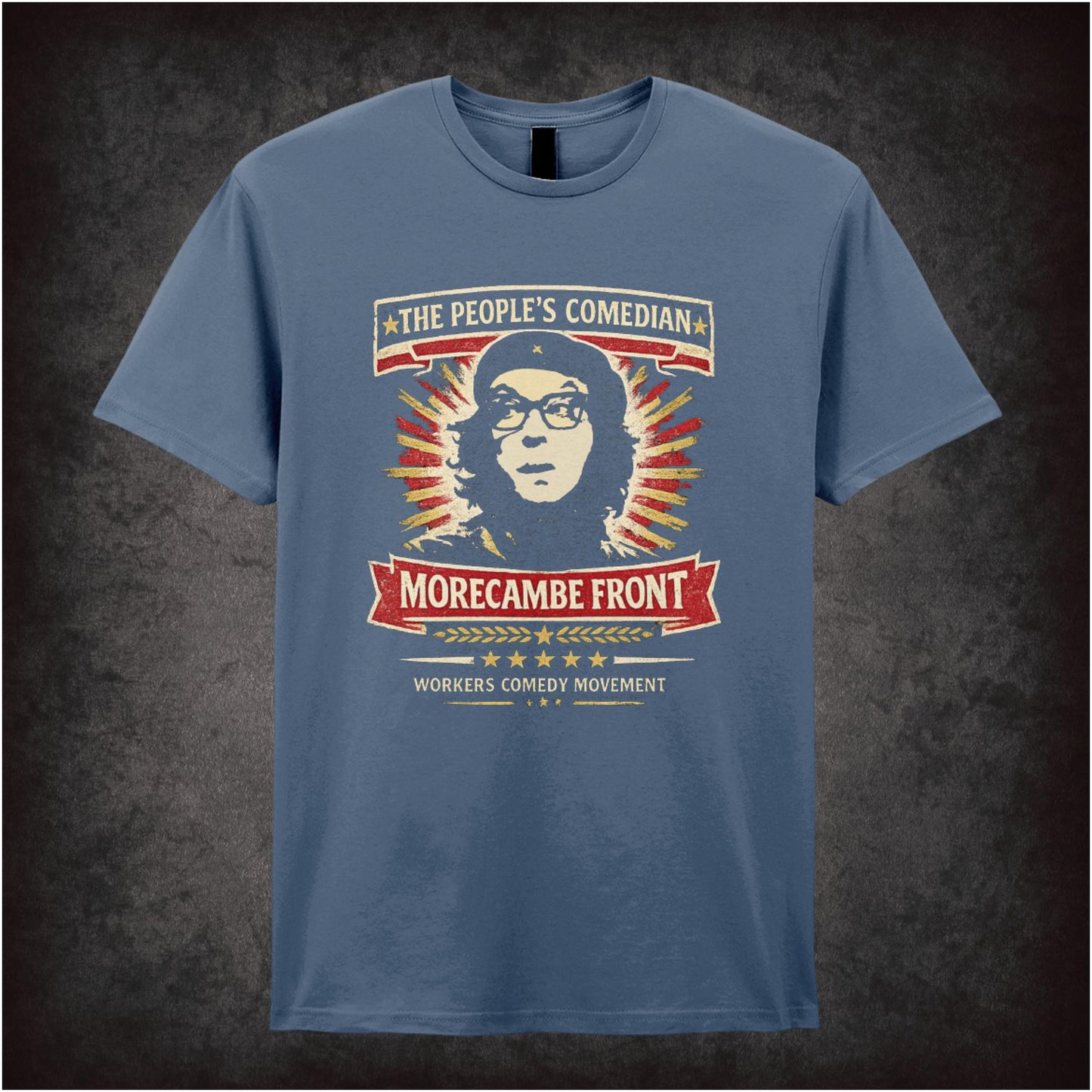 Eric Morecambe – Che Guevara Style – Cult Comedy Graphic T-Shirt