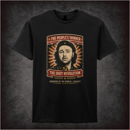 Karl Pilkington – Che Guevara Style – Cult Comedy Graphic T-Shirt