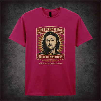 Karl Pilkington – Che Guevara Style – Cult Comedy Graphic T-Shirt