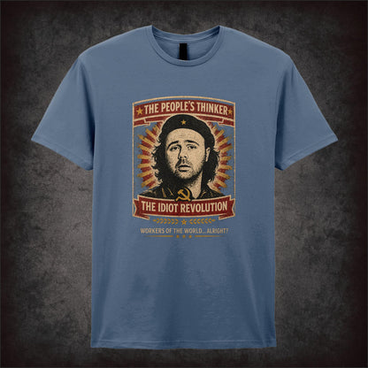 Karl Pilkington – Che Guevara Style – Cult Comedy Graphic T-Shirt
